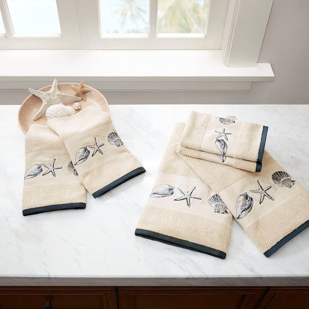 Coastal bath towel sets shop